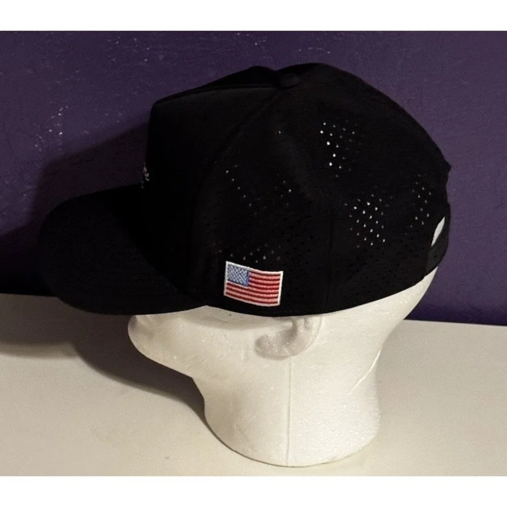 FAST LANE DRIVE Performance SnapBack Hat Waterproof New $75